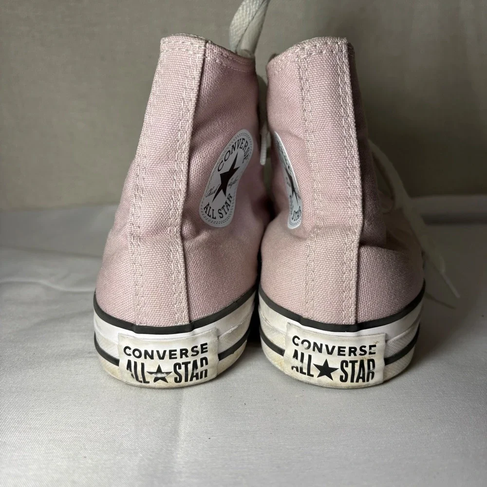 Converse‎ Chuck Taylor All Star High Top Pink Canvas Sneakers A04542F Womens 8